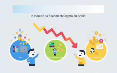 Le marché du financement crypto en déclin : découvrez les 3 secteurs qui continuent de capter les investissements