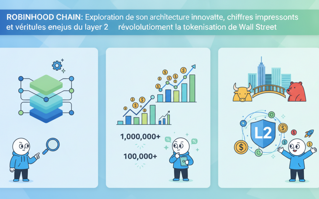 découvrez l'architecture innovante de robinhood chain, ses chiffres impressionnants et les enjeux majeurs du layer 2 qui révolutionnent la tokenisation de wall street.