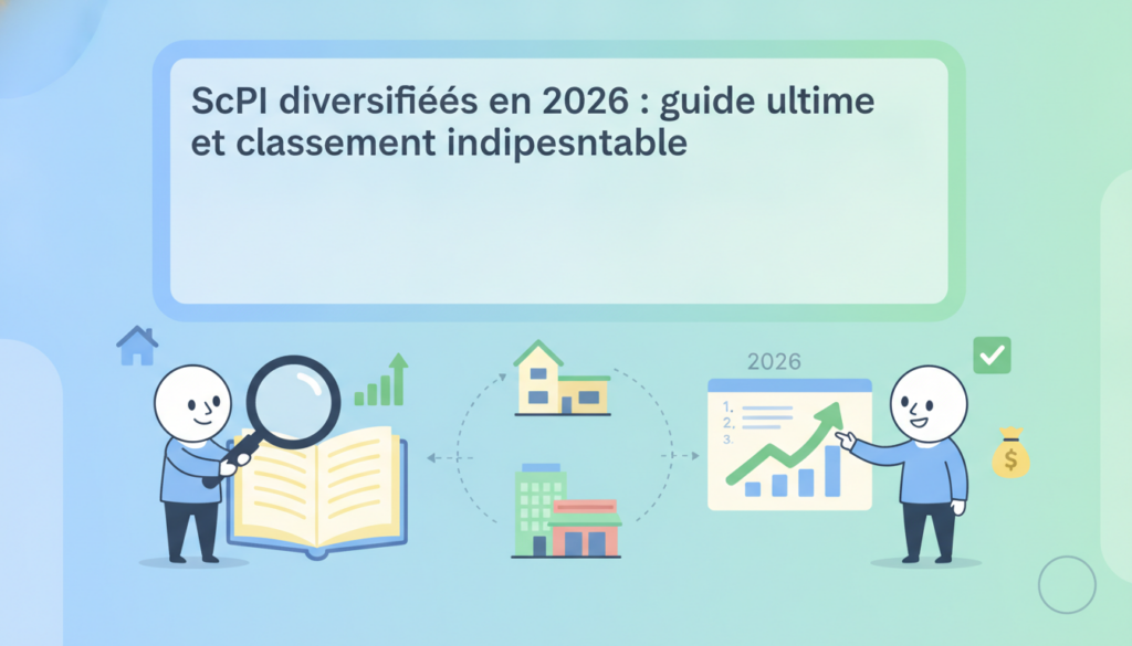 découvrez notre guide ultime 2026 des scpi diversifiées : analyse complète, conseils d'experts et classement indispensable pour optimiser vos investissements immobiliers.