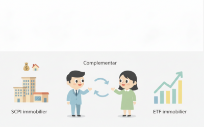 SCPI et ETF immobilier : Deux approches complémentaires pour optimiser votre investissement en pierre-papier