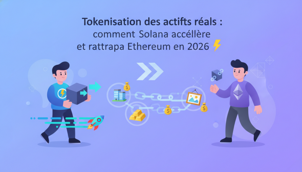 découvrez comment la tokenisation des actifs réels évolue en 2026 grâce à solana, qui accélère son développement et rattrape ethereum pour révolutionner la blockchain.
