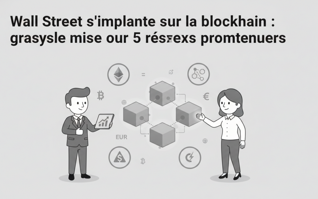 découvrez comment wall street s'implante sur la blockchain avec grayscale qui investit dans 5 réseaux prometteurs, révolutionnant ainsi le paysage financier.