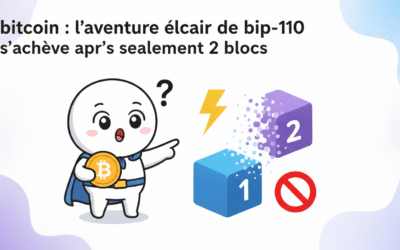 Bitcoin : L’aventure éclair de BIP-110 s’achève après seulement 2 blocs
