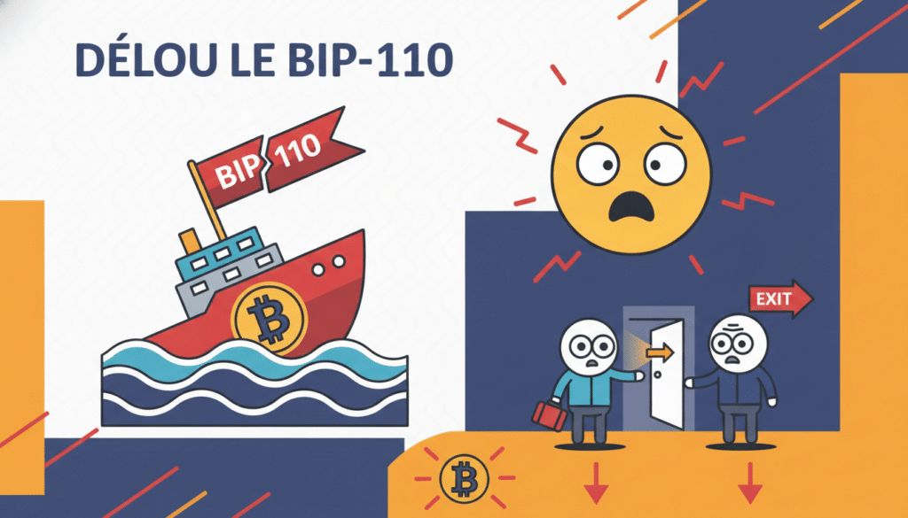 découvrez comment l'échec du bip-110 a provoqué un véritable naufrage dans l'univers du bitcoin, entraînant des conséquences majeures et des départs fracassants au sein de la communauté.