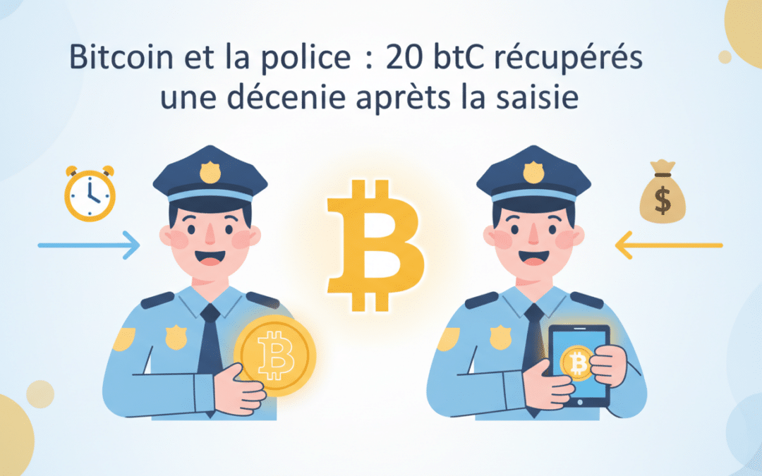 découvrez comment la police a récupéré 20 btc une décennie après leur saisie, révélant les enjeux et l'évolution du bitcoin au fil des années.