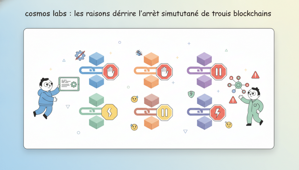 découvrez les raisons principales qui ont conduit cosmos labs à arrêter simultanément trois blockchains, et les implications pour l'écosystème blockchain.