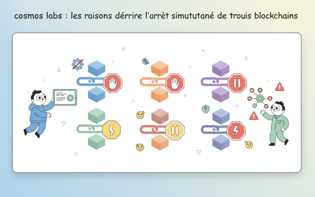 découvrez les raisons principales qui ont conduit cosmos labs à arrêter simultanément trois blockchains, et les implications pour l'écosystème blockchain.