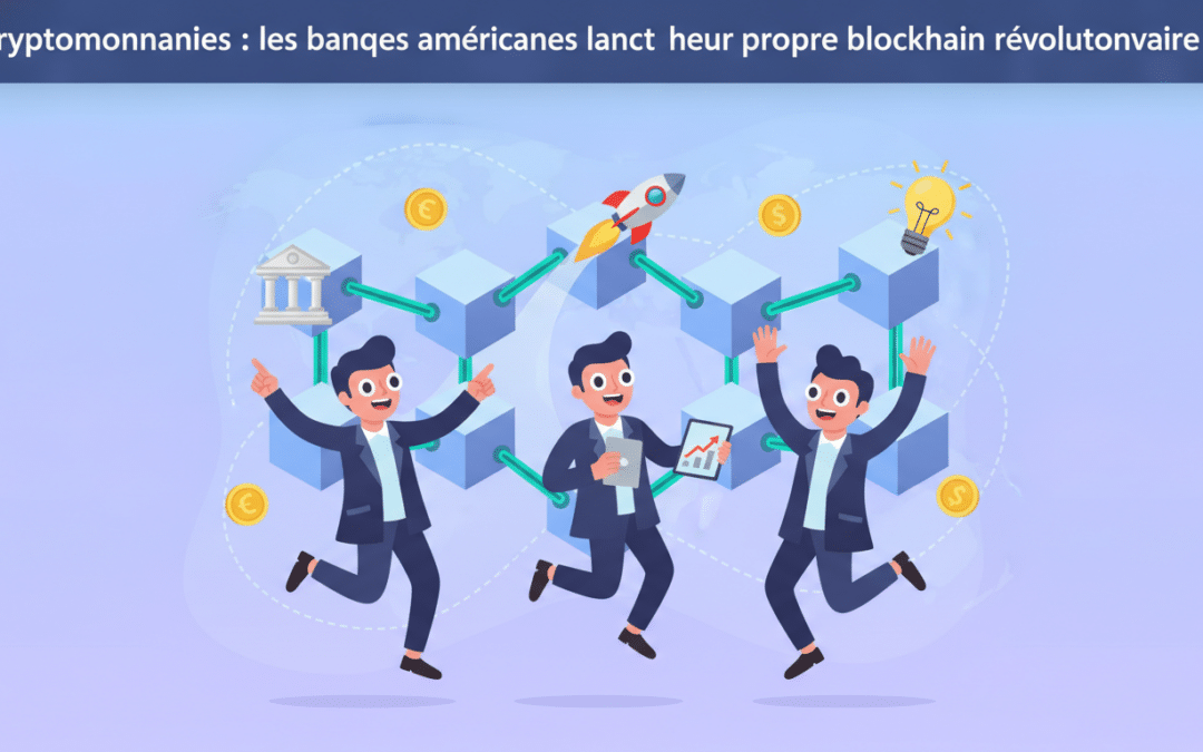 découvrez comment les banques américaines révolutionnent le secteur financier en lançant leur propre blockchain dédiée aux cryptomonnaies, alliant sécurité et innovation.