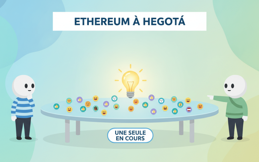 découvrez les 66 idées proposées pour ethereum à hegotá, avec un focus sur celle qui est actuellement en cours de réalisation. analyse et perspectives du projet en développement.