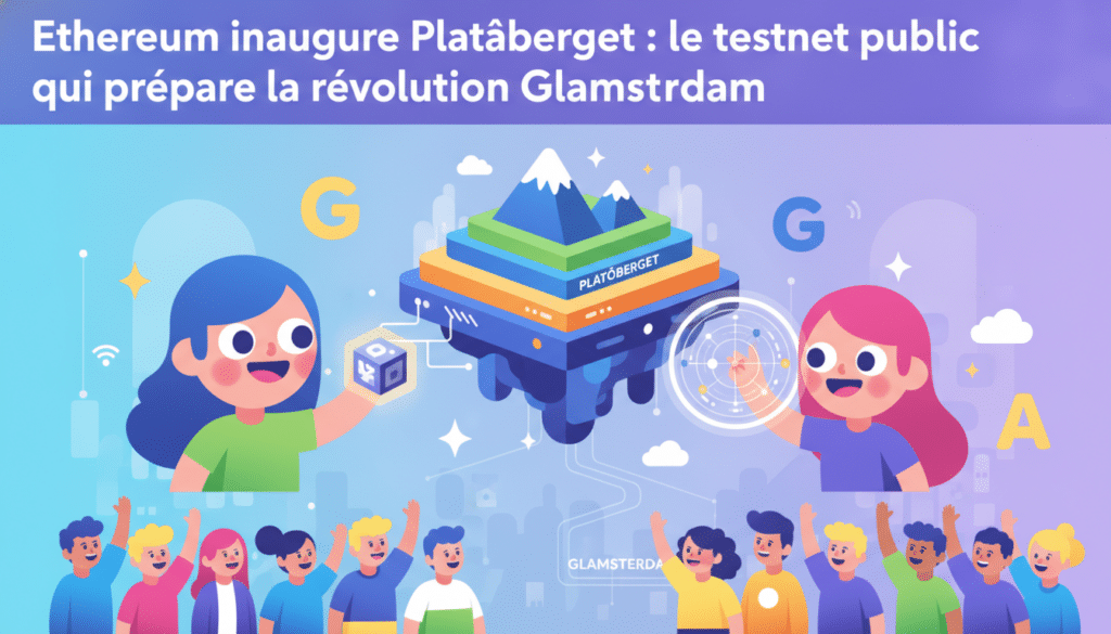 découvrez platåberget, le nouveau testnet public d'ethereum, conçu pour préparer la révolution glamsterdam en repoussant les limites de la blockchain et des applications décentralisées.