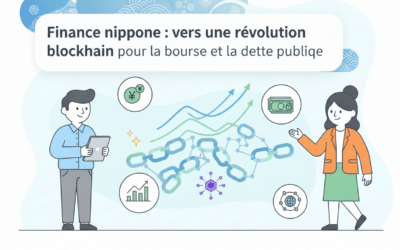 Finance nippone : vers une révolution blockchain pour la bourse et la dette publique