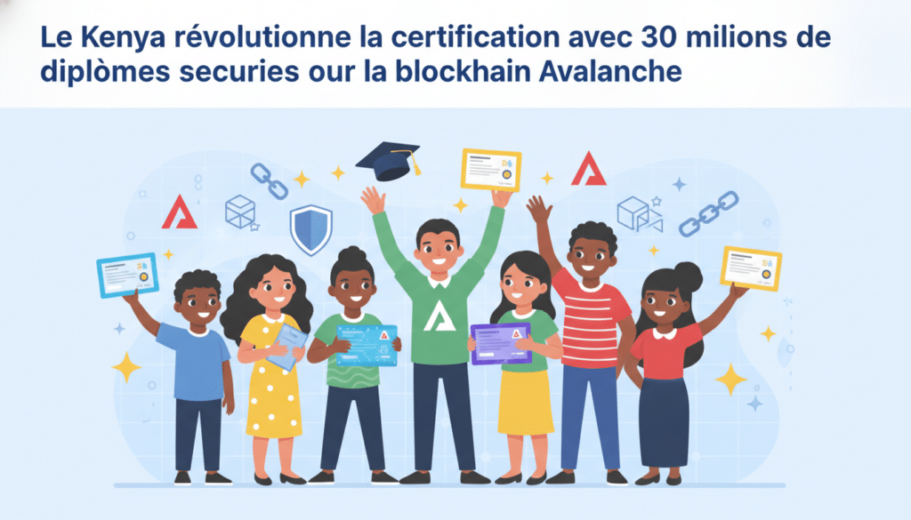 découvrez comment le kenya transforme la certification en sécurisant 30 millions de diplômes grâce à la technologie blockchain avalanche, garantissant authenticité et confiance.