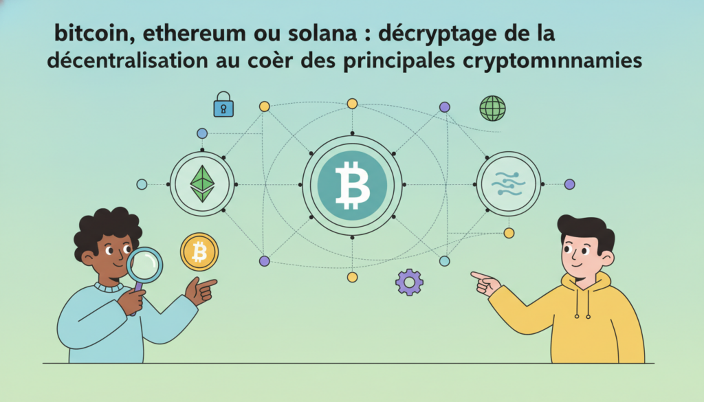 découvrez comment bitcoin, ethereum et solana incarnent la décentralisation et révolutionnent le monde des cryptomonnaies à travers un décryptage complet.