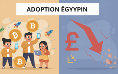 Égypte : L’adoption fulgurante du Bitcoin face à la chute vertigineuse de la livre