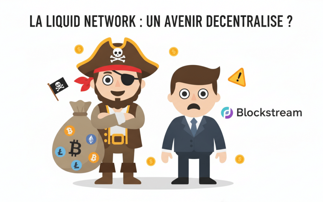 le mystérieux pirate du liquid network refait surface et réclame une rançon de 10% à blockstream, mettant en lumière les tensions et enjeux autour du réseau liquid.