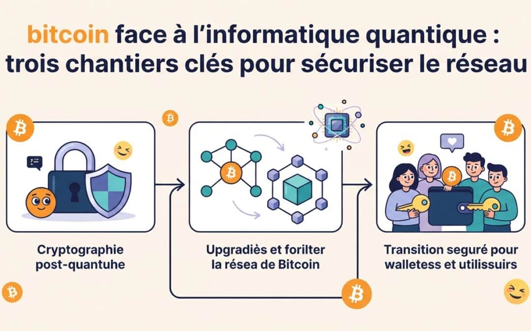 découvrez les trois chantiers clés pour préparer bitcoin à l’informatique quantique et renforcer durablement la sécurité du réseau.